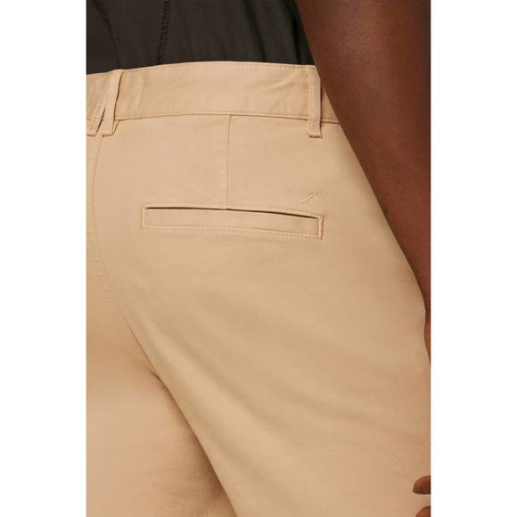 NEW HUDSON classic slim straight chino pants in mocha - Picture 5 of 5